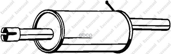 Глушитель Задняя Часть Bosal арт. 200555