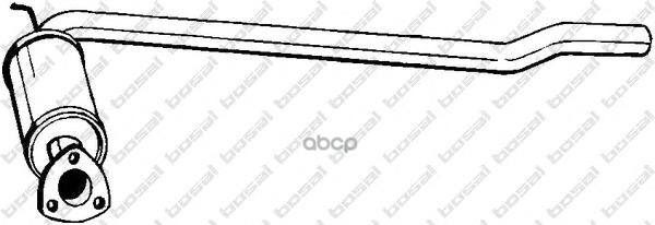 Глушитель Средняя Часть Bosal арт. 233113