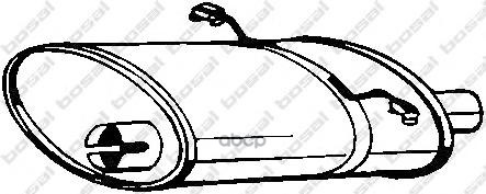 Глушитель Задняя Часть Bosal арт. 235007