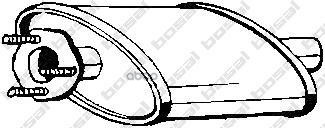 Глушитель Средняя Часть Bosal арт. 235941