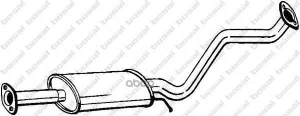 Глушитель Центральный Bosal 281-841 Bosal арт. 281-841