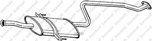 Основной Глушитель Bosal арт. 284301