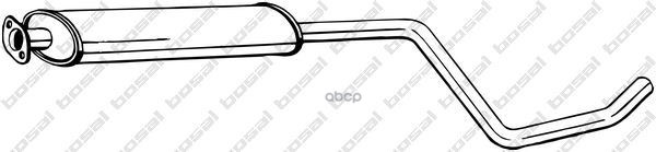 Средний Глушитель Выхлопных Газов Bosal арт. 284611