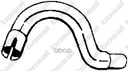 Приемная Труба Глушителя Bosal арт. 733945