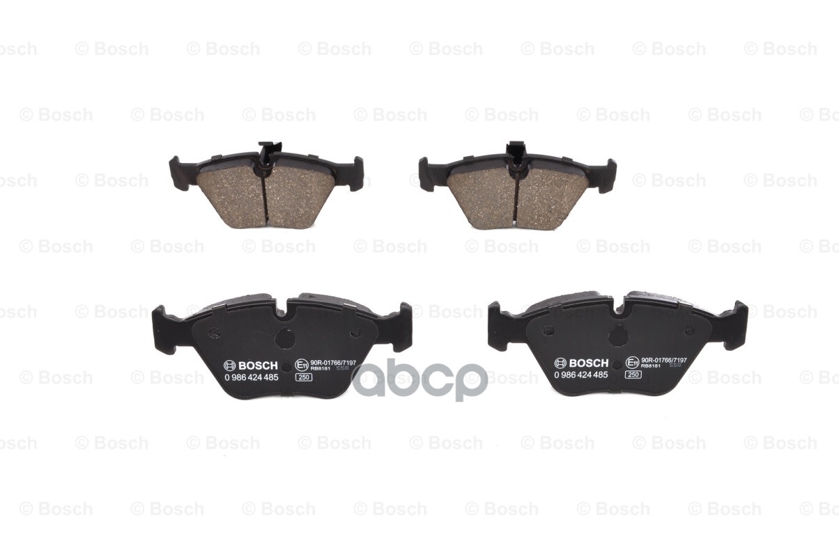 Колодки тормозные дисковые перед Bosch арт. 0986424485