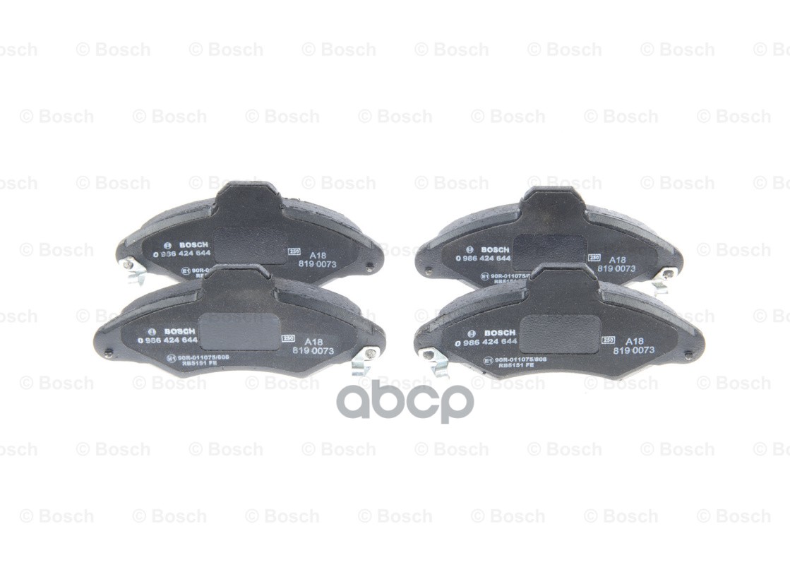 Колодки Тормозные Дисковые Передн Ford: Escort '95 Фургон (Avl) 1.4/1.8 D/1.8 Turbo D 95-, Escort Classic (Aal, Abl) 1.6 16V/...