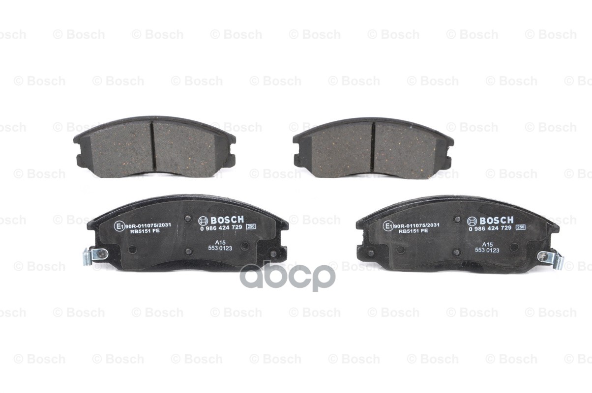 Колодки Тормозные Дисковые Пер Bosch арт. 0986424729