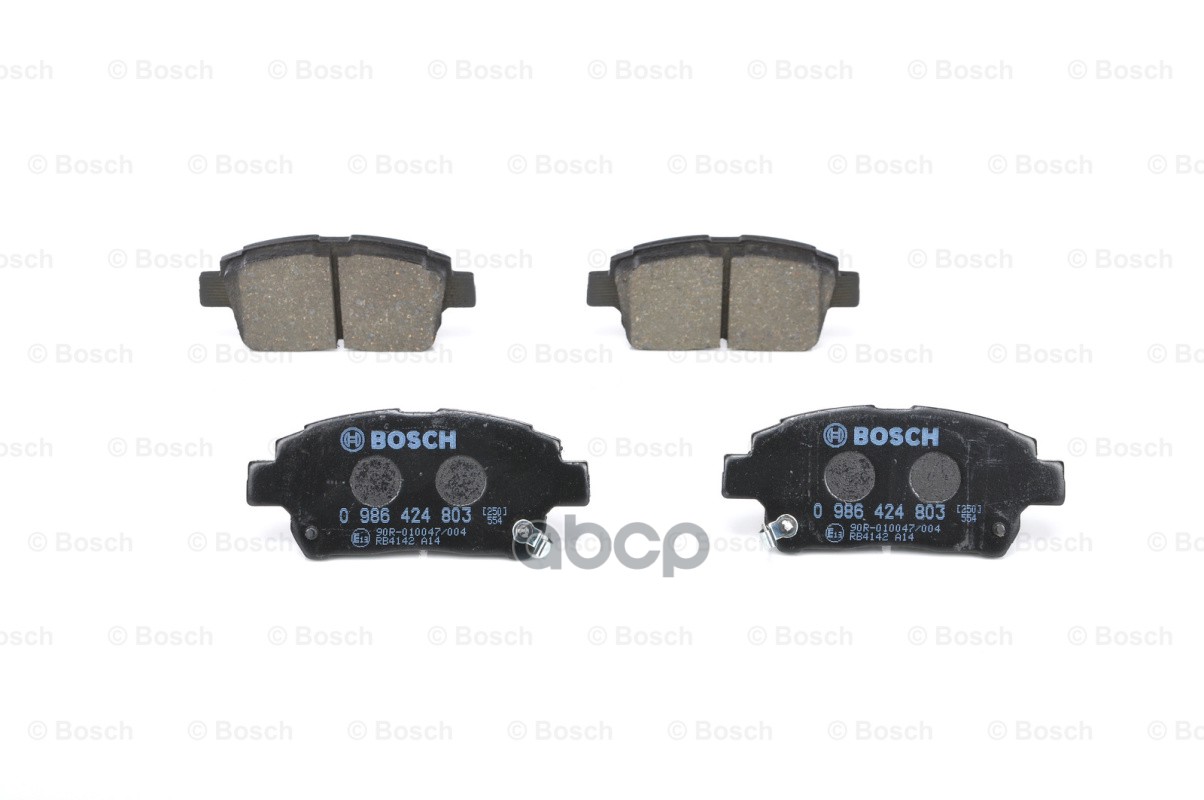 Колодки тормозные 0986424803 Bosch арт. 0986424803