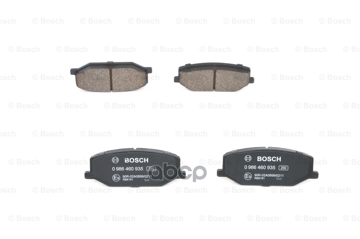 Колодки Тормозные Дисковые Bosch арт. 0986460935