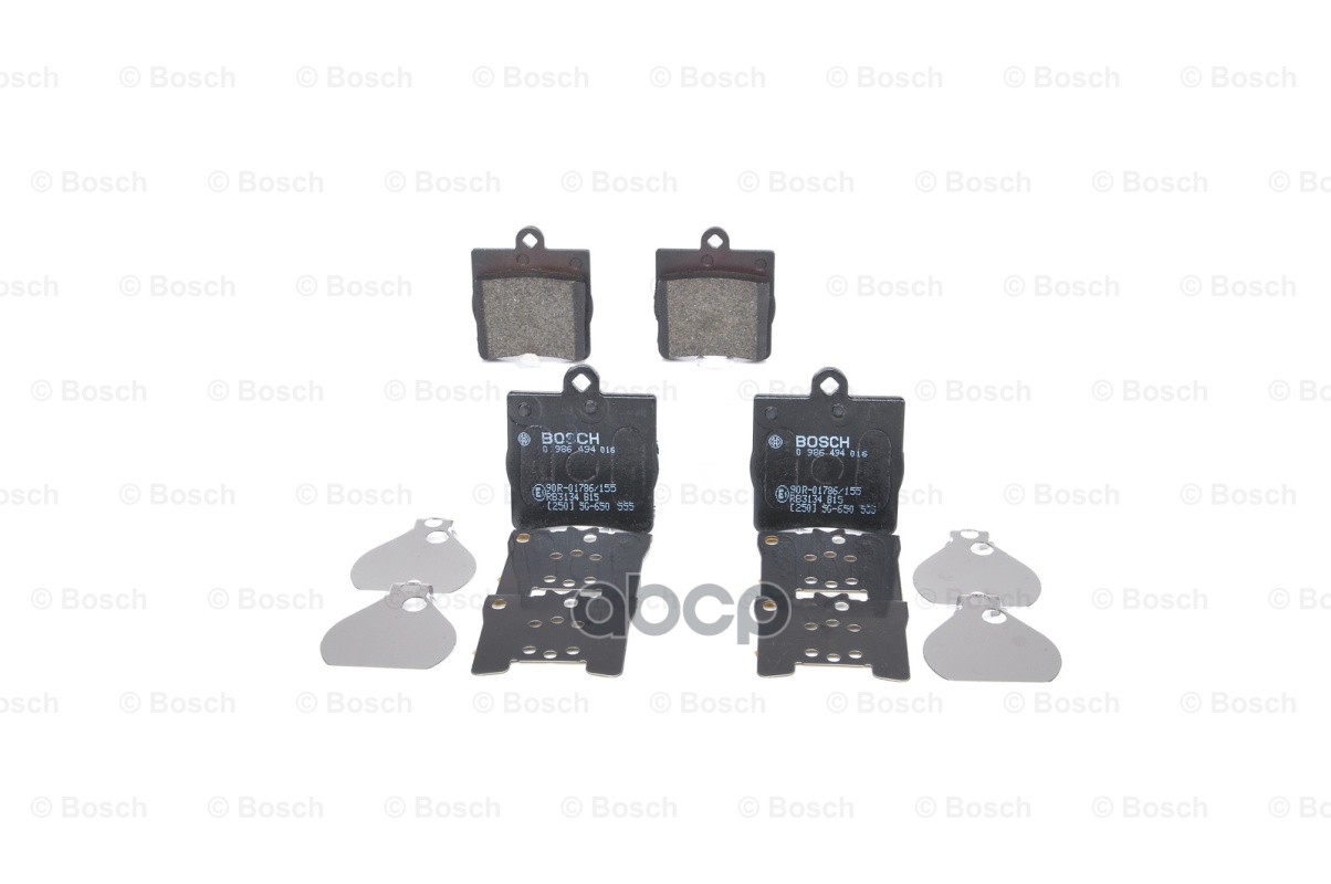 Колодки Тормозные Дисковые Задн Chrysler: Crossfire 3.2 03-07, Crossfire Roadster 3.2 04-07  Mercedes-Benz: C-Class (W202) C ...