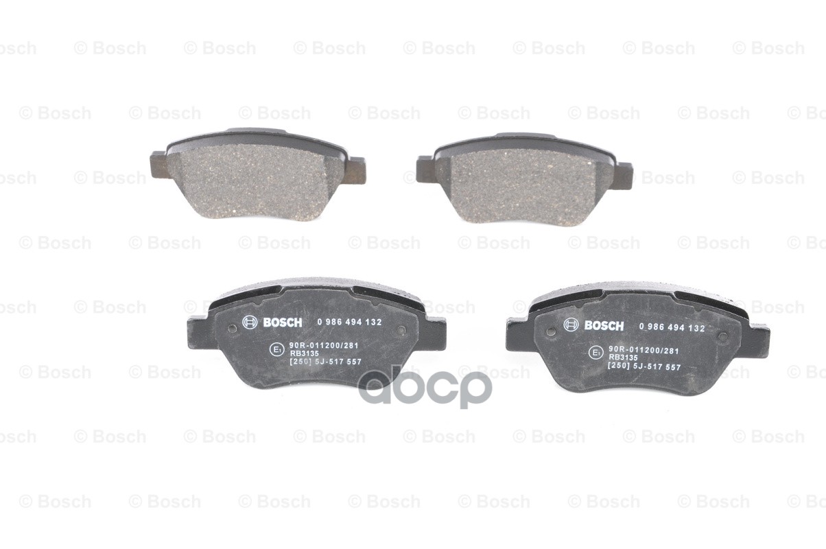 Колодки тормозные дисковые перед Bosch арт. 0986494132
