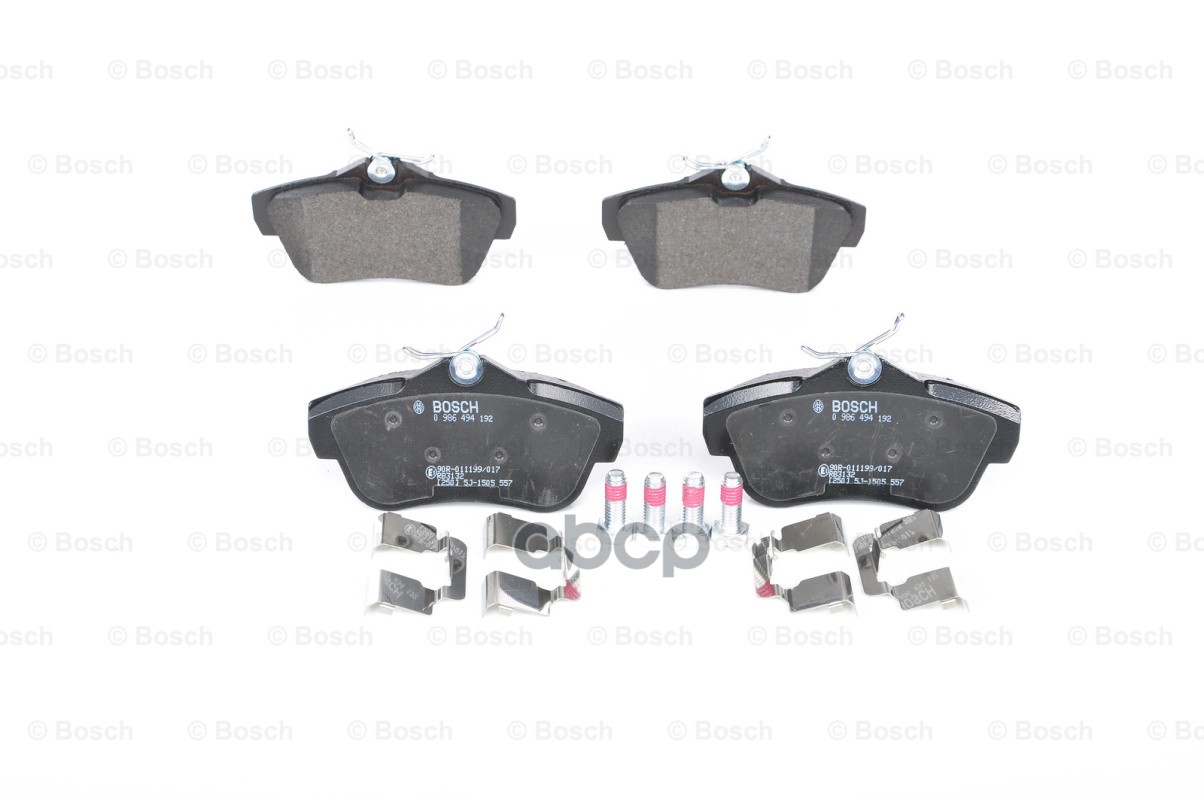 Колодки тормозные 0986494192 Bosch арт. 0986494192