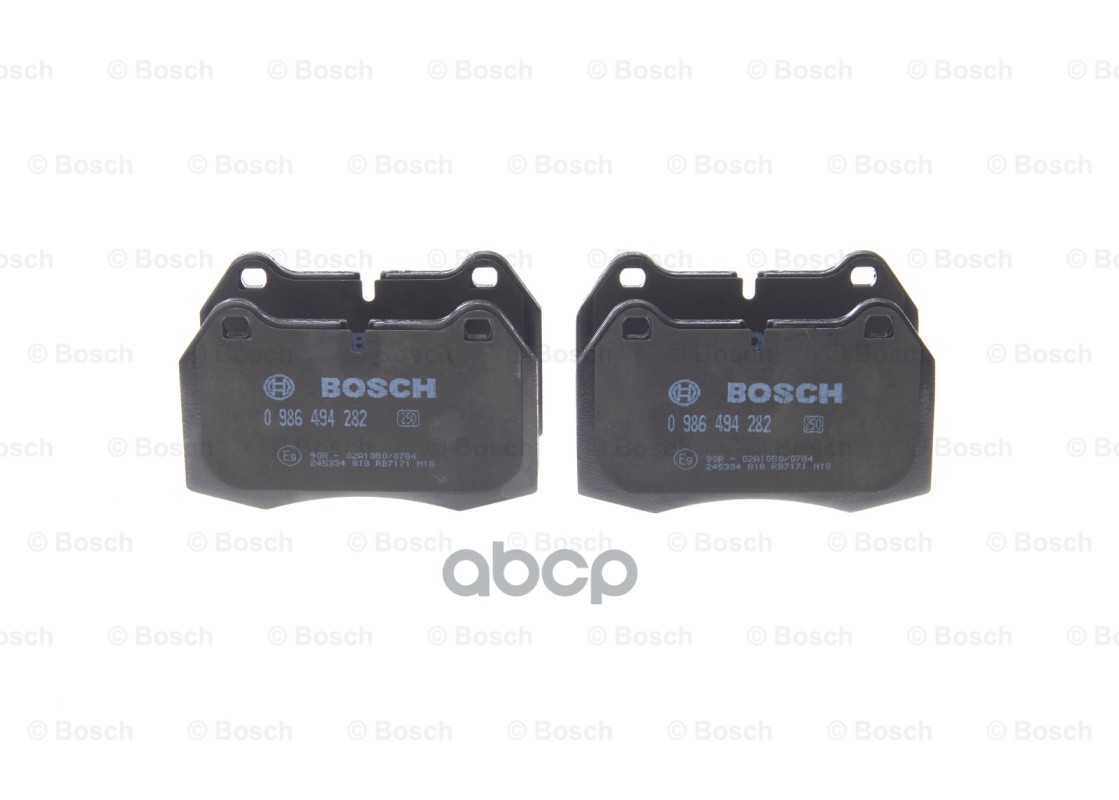 Колодки Тормозные Дисковые Передн Bosch арт. 0986494282