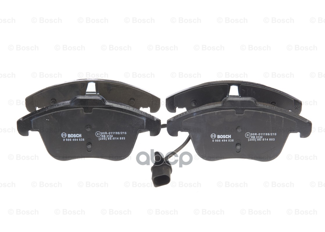 Колодки тормозные дисковые перед Bosch арт. 0986494538