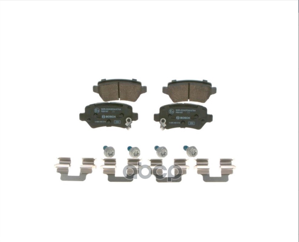 Колодки тормозные дисковые зад Bosch арт. 0986495319