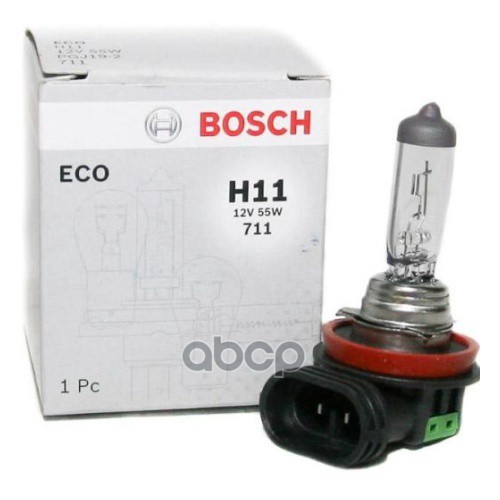 Лампа ECO H11 12V 55W 1987302806 Bosch арт. 1987302806