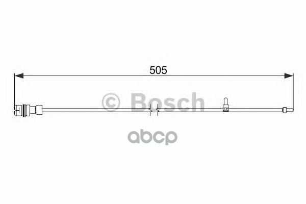 Датчик Износа Тормозных Колодок Bosch арт. 1987474593