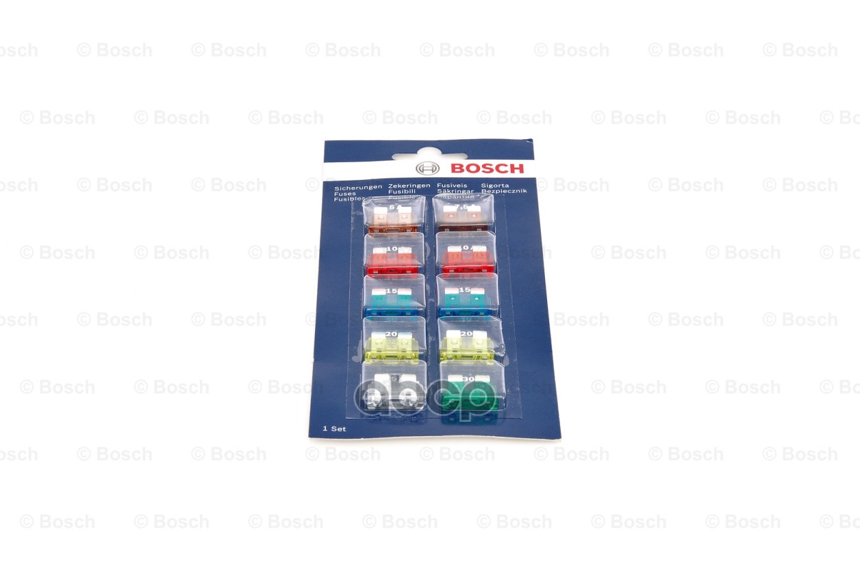 Набор предохранителей Norm к-т 10шт 1987529037 Bosch арт. 1987529037