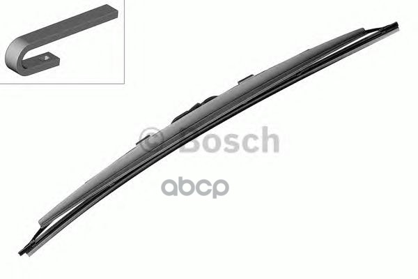 Щетка стеклоочистителя 550 мм каркасная 1 шт BOSCH 3 397 004 591 Bosch арт. 3 397 004 591