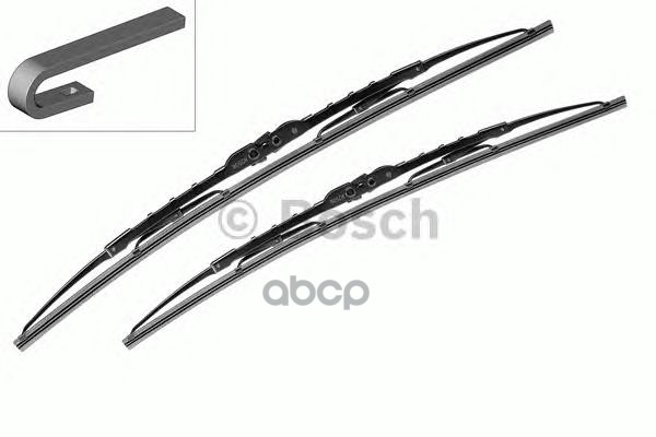 Комплект Щеток Стеклоочистителя Twin 700Мм/650Мм | Перед | Bosch арт. 3397118203