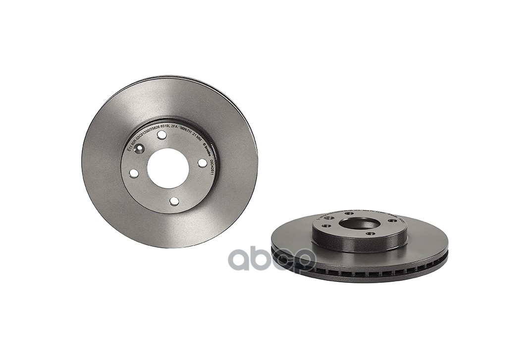 Диск Тормозной Brembo Передний 09D42611 Brembo арт. '09D42611