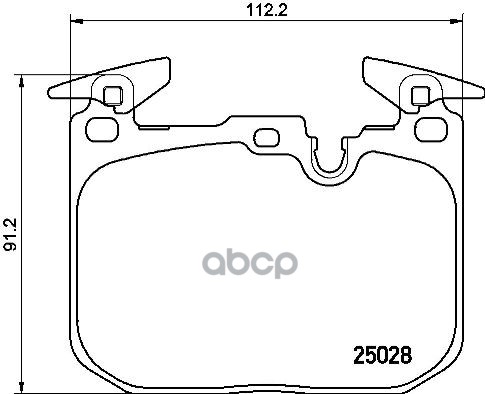Колодки Тормозные Дисковые Передн, Bmw: 1 10-, 1 11-, 2 14-, 2 13-, 3 11-, 3 Gran Turismo 13-, 3 Touring 11-, 4 Gran Coupe 14...