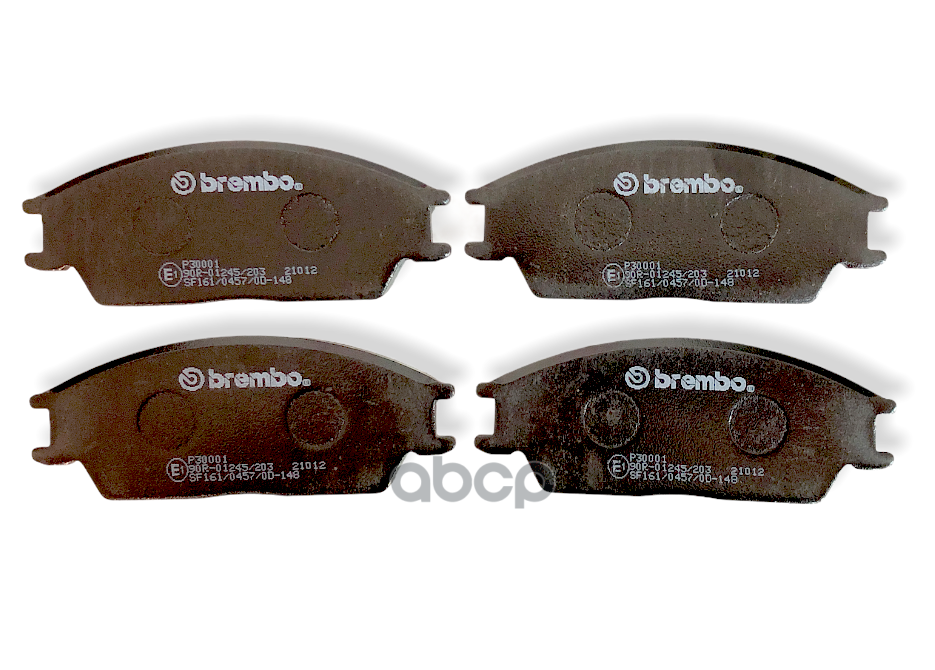 Колодки тормозные дисковые перед Brembo арт. P30001