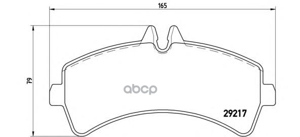 Колодки тормозные P50060 Brembo арт. P50060