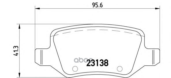 Колодки Тормозные Дисковые Brembo арт. P50090