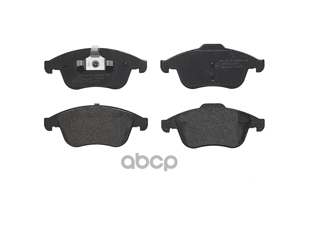 Колодки Тормозные К-Т Renault Laguna Iii 08- Brembo арт. P68045