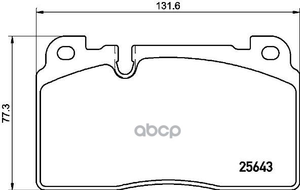 Колодки передние AUDI Q5 2008-> BREMBO P85133 Brembo арт. P85133