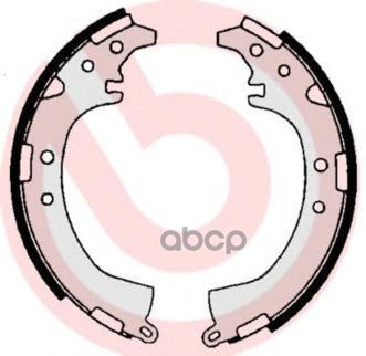 Колодки тормозные барабанные задн. TOYOTA CAMRY (_V1_) 06/91-09/97 / TOYOTA CAMRY (_V2_) 10/86-02/93 Brembo арт. s83528