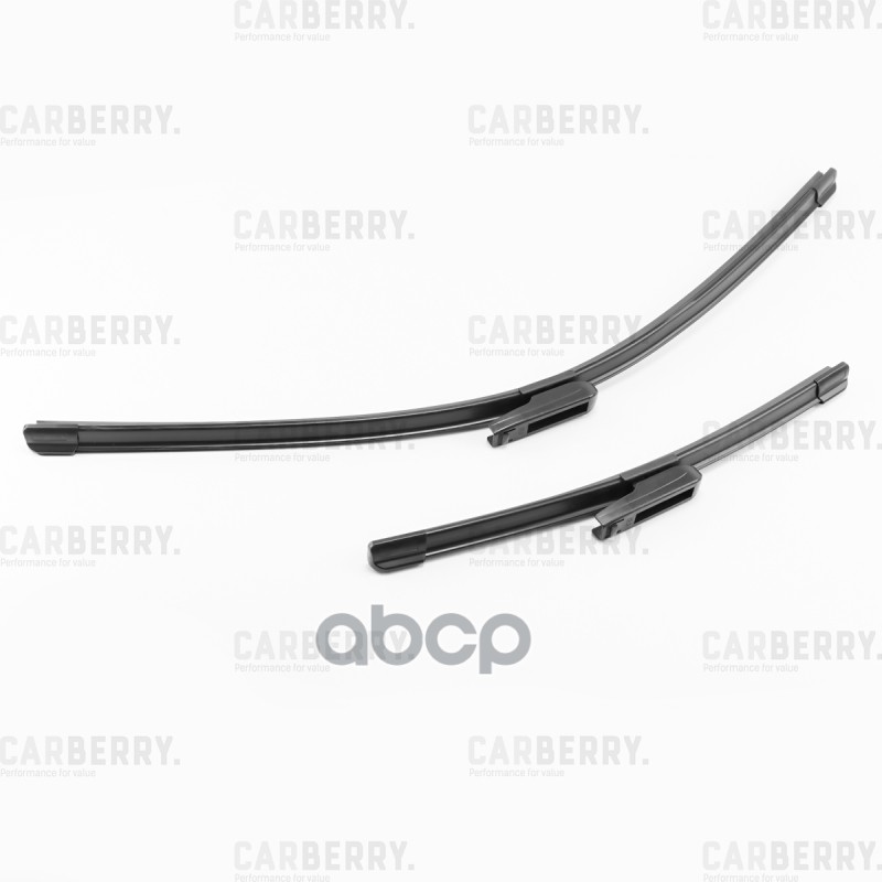 Щетки стеклоочистителя бескаркасные 650/350мм CARBERRY арт. 27CA110