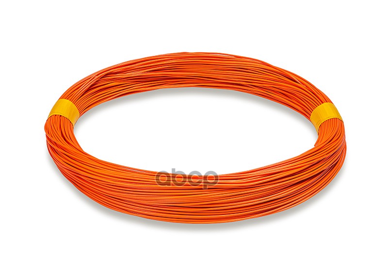 Провод ПВАМ 0,75 кв.мм цвет оранжевый, длина 10м. CARGEN арт. AX3519