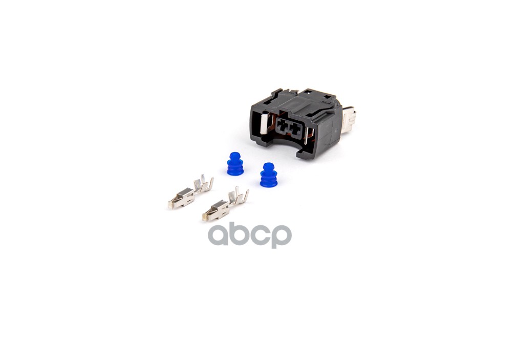 Разъем 037973202 (2pin) 2 контакта топливной форсунки 047906031 для Audi, Seat, Skoda, Volkswagen. CARGEN арт. AX6422S