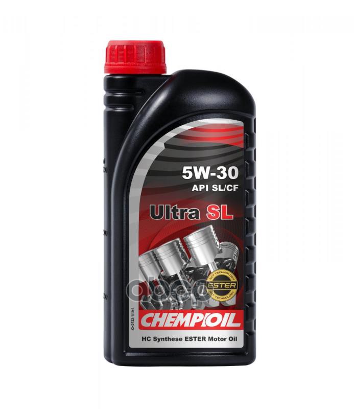 CHEMPIOIL 5W-30 Ultra Sl(Sn) / Ch-4, A3/B4, 1Л (Синт. Мотор. Масло)