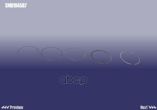 Кольца Поршневые Chery CHERY арт. SMD194597