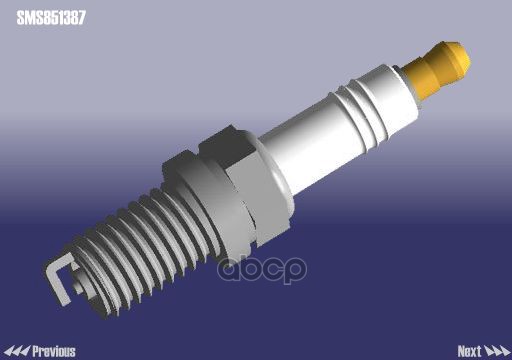 Свеча зажигания Tiggo 2,4 (SMS851387) CHERY SMS851387 CHERY арт. SMS851387