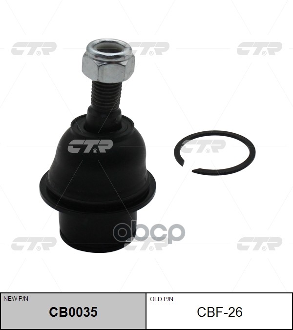 Опора шаровая Ford F-150 2004 ~ 2008 ; Lincoln Mark LT 2006 ~ 2008 CTR арт. CB0035