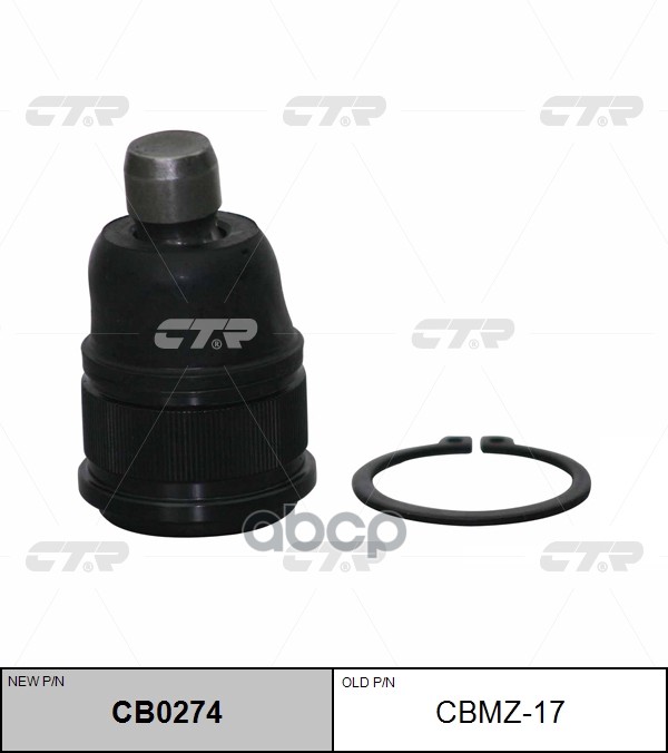 Опора Шаровая Mazda 3 2003 - 2013 / 323 1998 - 2004 / 5 2010 - / 626 1991 - 1997 / Premacy 1999 - 20 CTR арт. cbmz-17