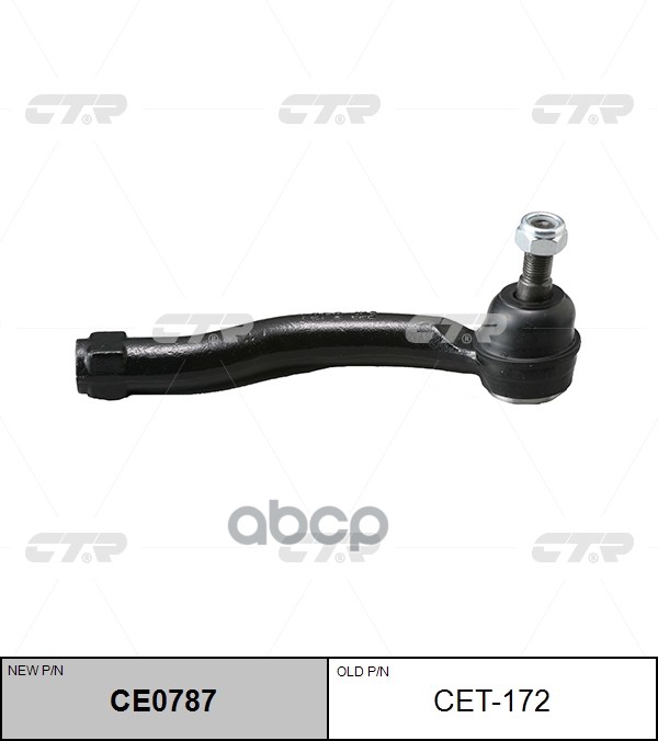 Наконечник рулевой тяги TOYOTA Auris 2006 ~ 2012 / Auris 2012 ~ / Prius 2005 ~ SCION XB / TC 2008 ~ перед.прав. (старый арт. ...