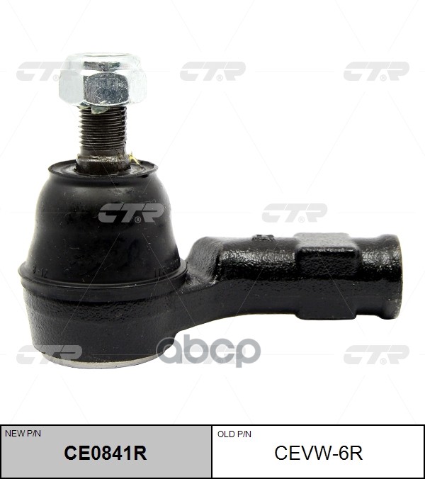 Наконечник рулевой тяги правый VW Caddy / Golf / Corrado / Jetta (Bora) / Passat / Vento ; SEAT Tole CTR арт. CE0841R