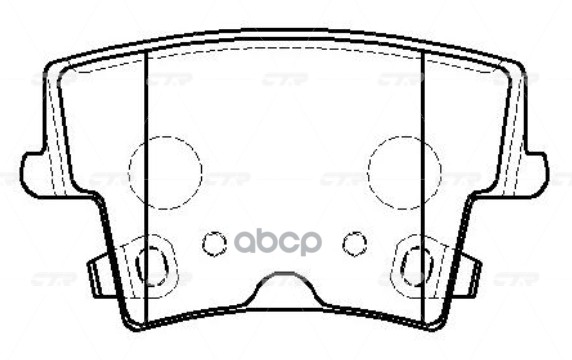 / Ckcr-11 Gk0097 Колодки Тормозные Дисковые CTR арт. GK0097