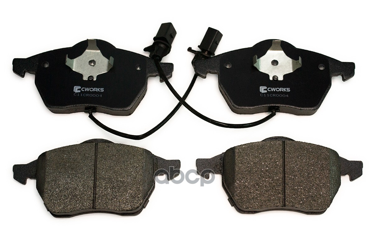 Тормозные колодки передние Low Metallic C11CR0004 CWORKS арт. C11CR0004