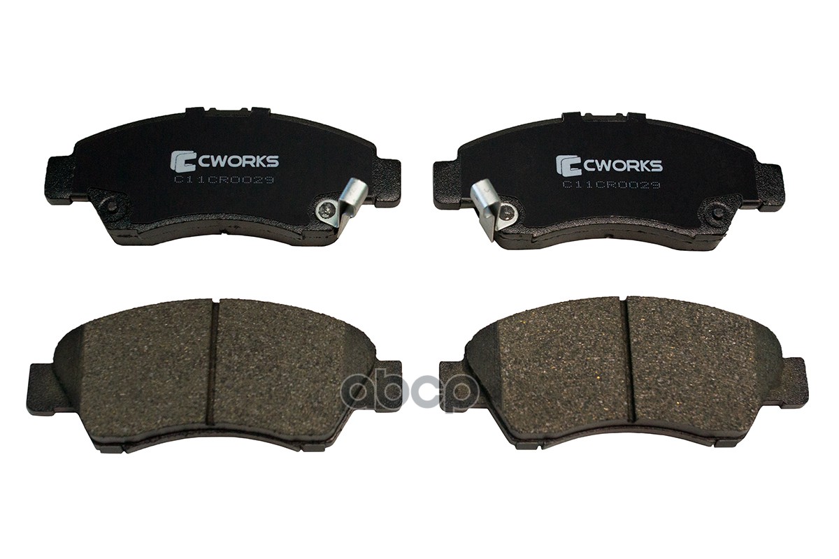 ЗАМЕНА НА C11CR0120 ТОРМОЗНЫЕ КОЛОДКИ ПЕРЕДНИЕ C11CR0029 CWORKS арт. C11CR0029