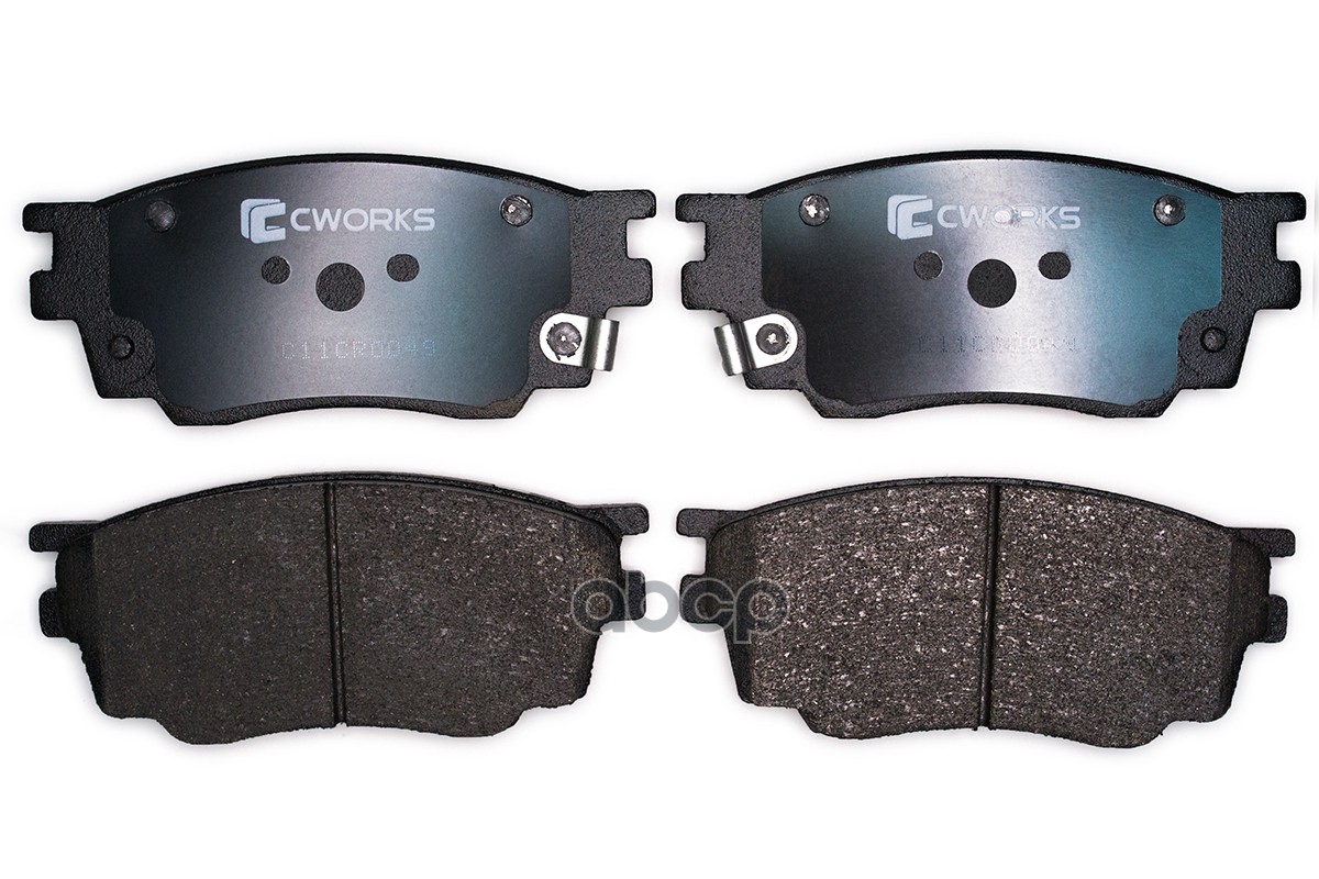 Тормозные колодки передние Low Metallic C11CR0049 CWORKS арт. C11CR0049