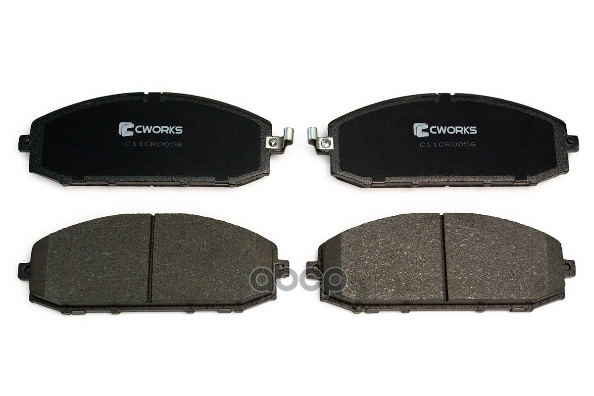 Колодки тормозные дисковые передние  Low Metallic CWORKS арт. c11cr0056