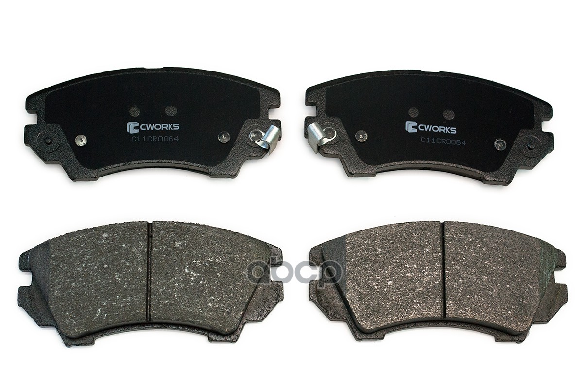 Тормозные колодки передние Low Metallic C11CR0064 CWORKS арт. C11CR0064