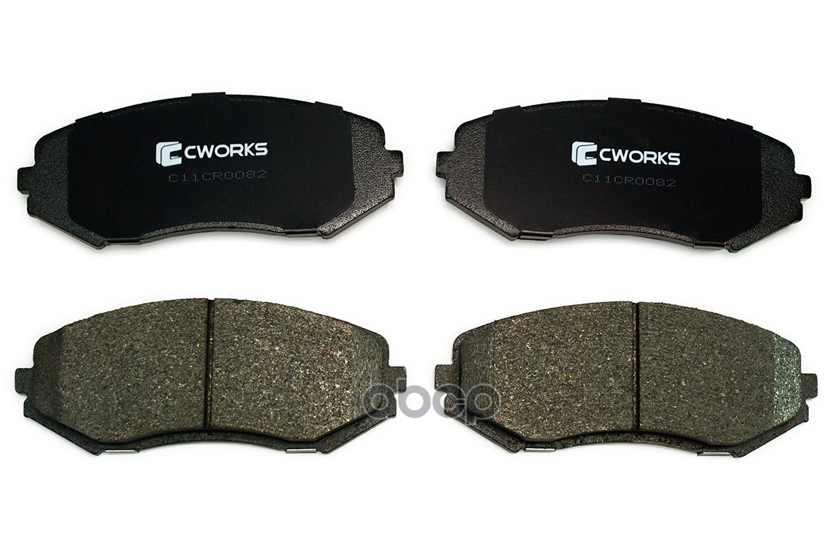 Тормозные колодки передние Low Metallic C11CR0082 CWORKS арт. C11CR0082