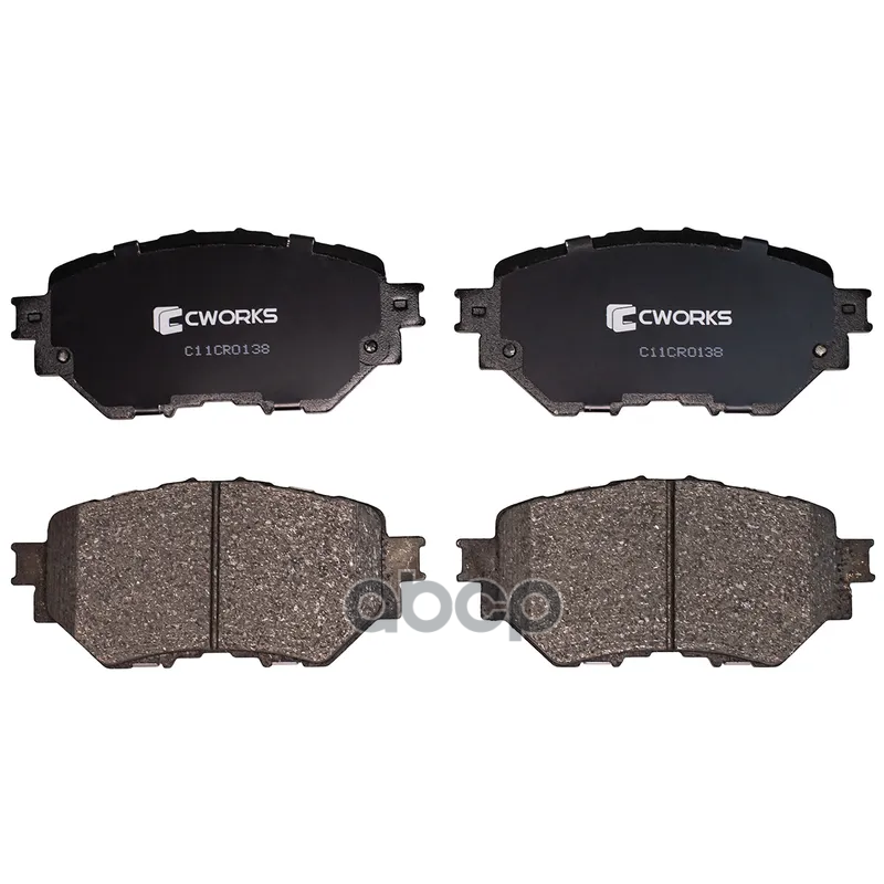 Тормозные колодки передние Low Metallic C11CR0138 CWORKS арт. C11CR0138